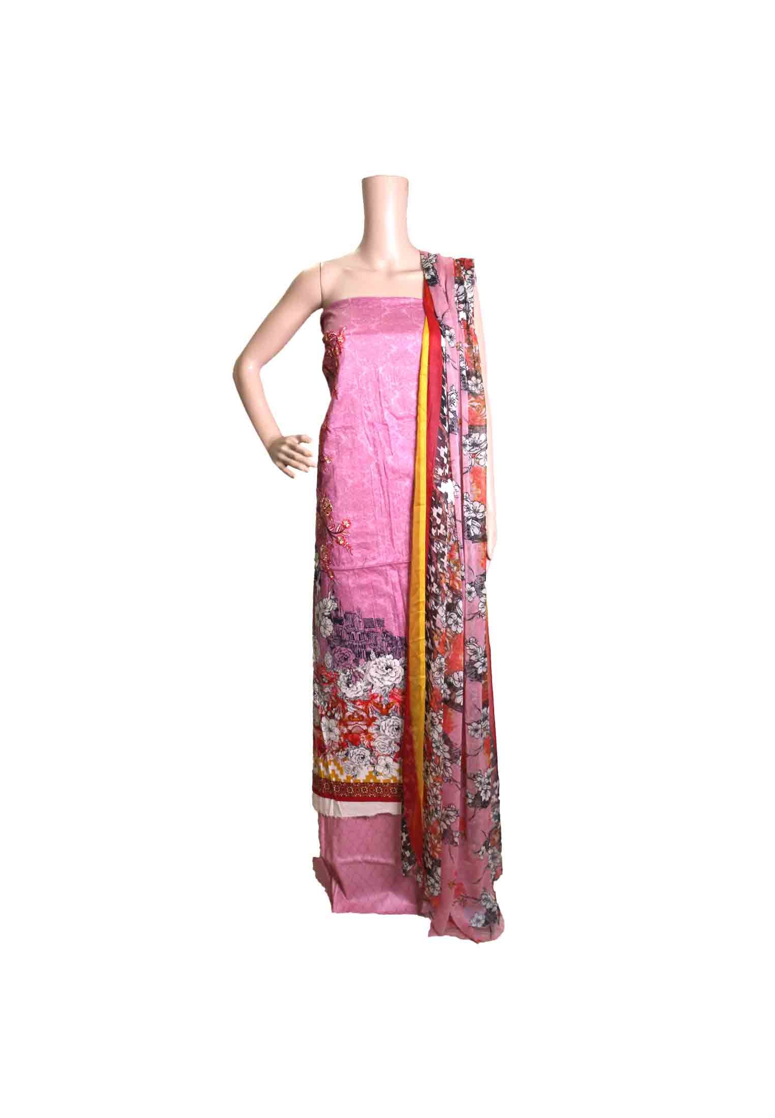 Pakistani lawn 3 clearance piece