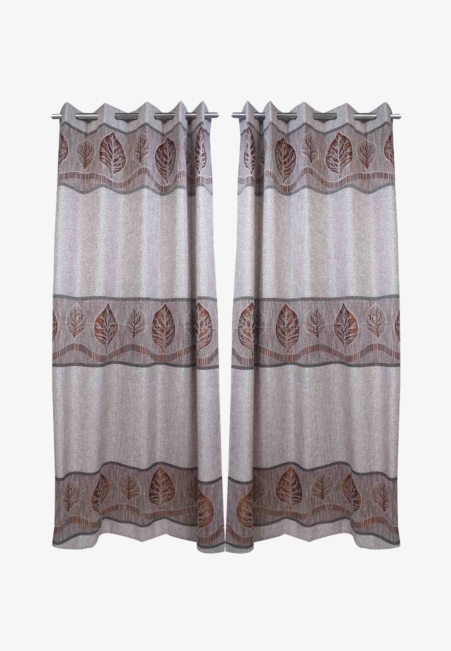 Plain cotton regular curtain