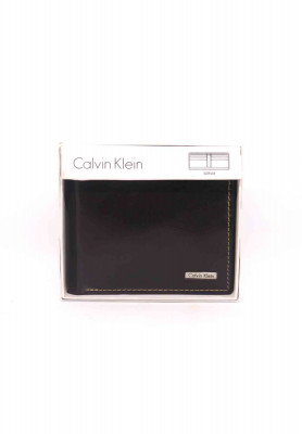 Chocolate leather men's wallet