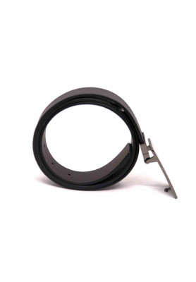 Calvin Klein black leather belt