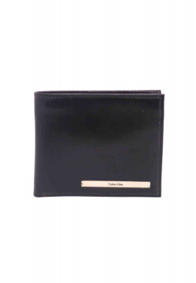 Calvin klein black leather party wallet