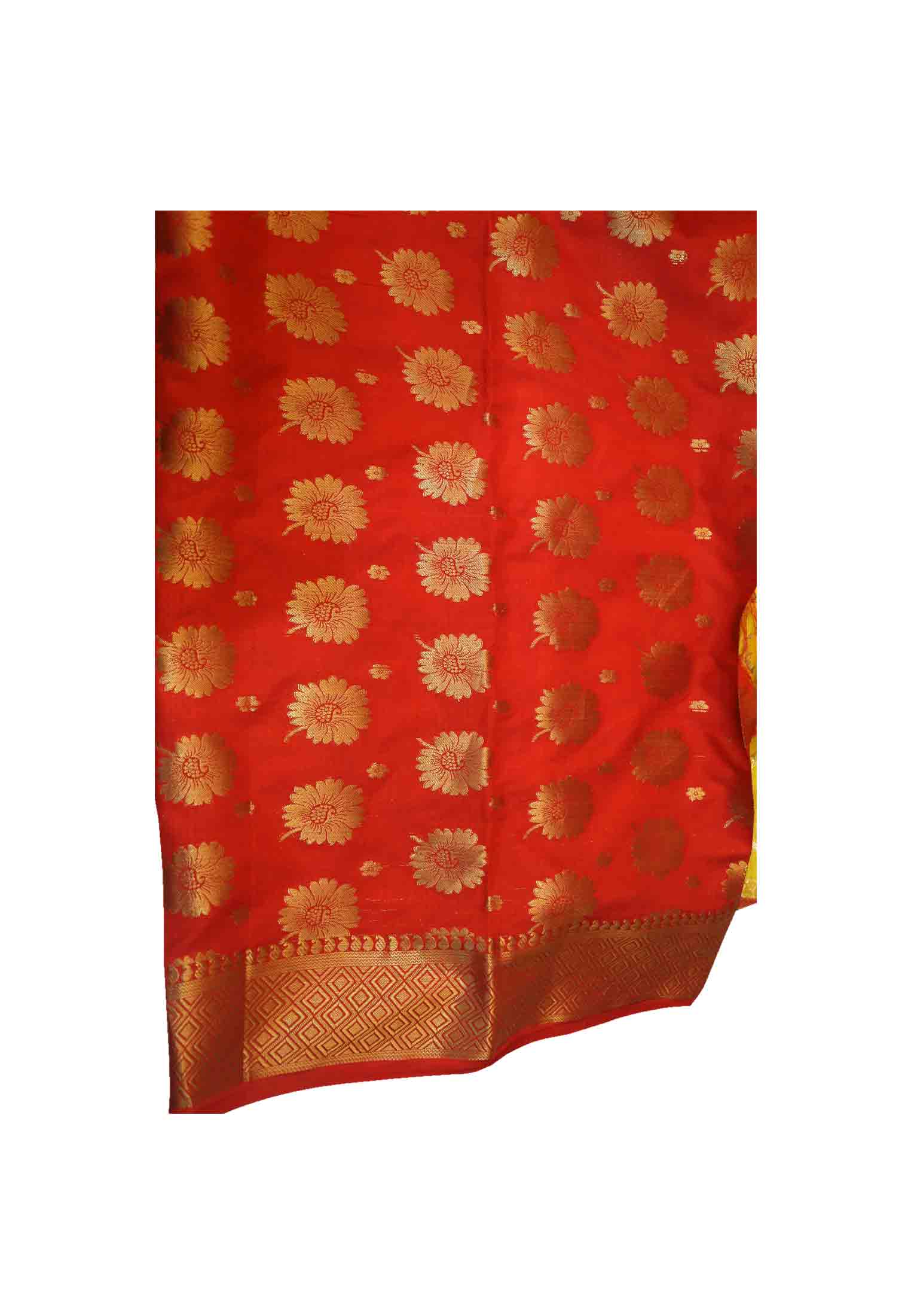 Rajguru katan jori work saree