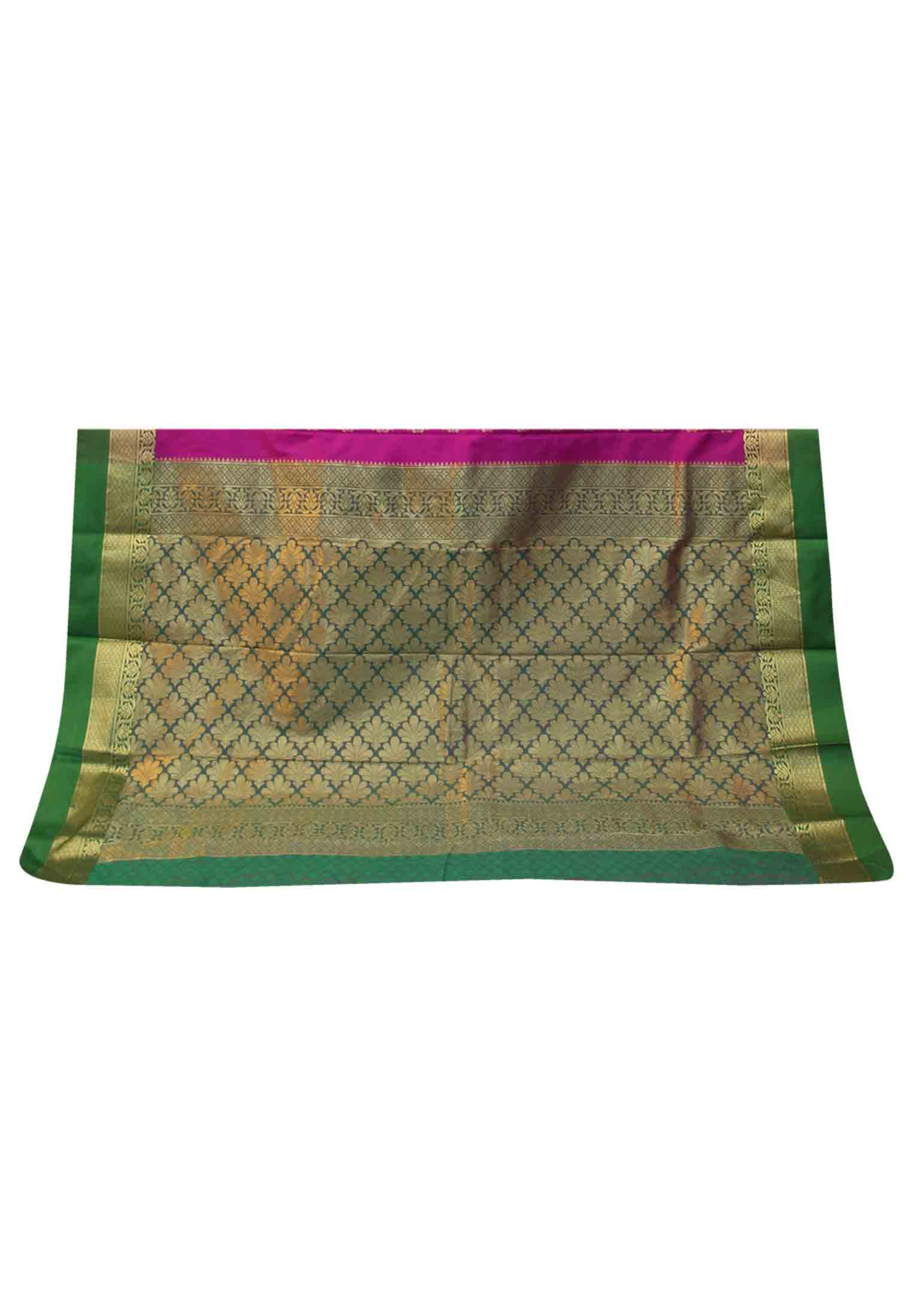 Katan all over jori work saree