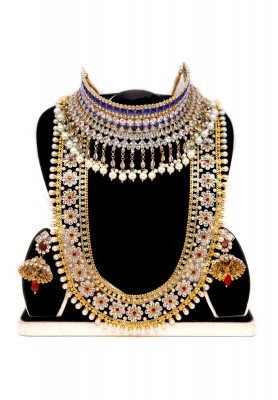 Gold Plated Full Necklace Set