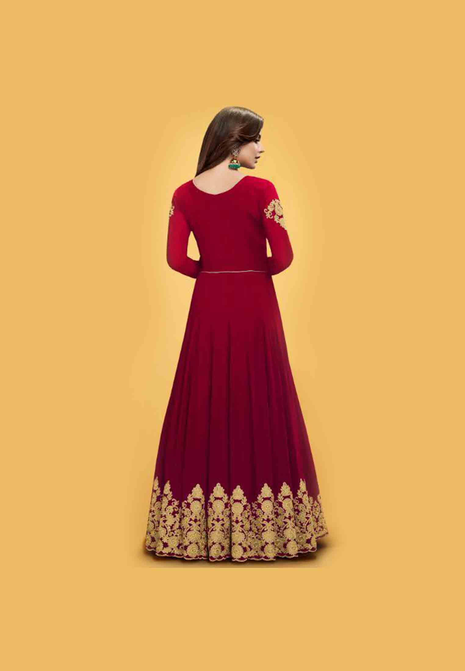 Veeda Gold Wedding Gown
