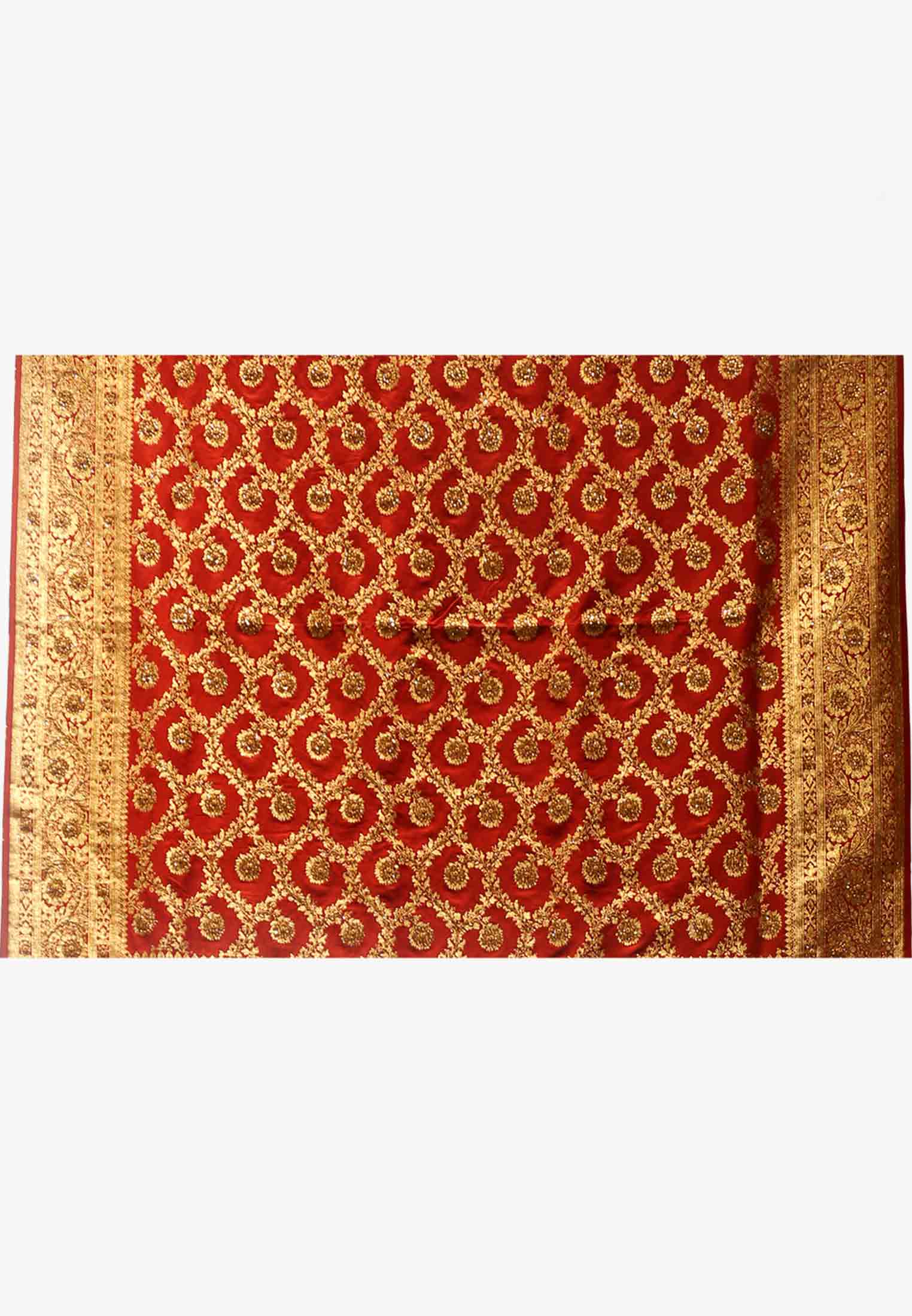 Benarasi with Jewelry Stone Work