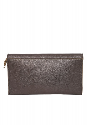 China Leather Grey Party Purse