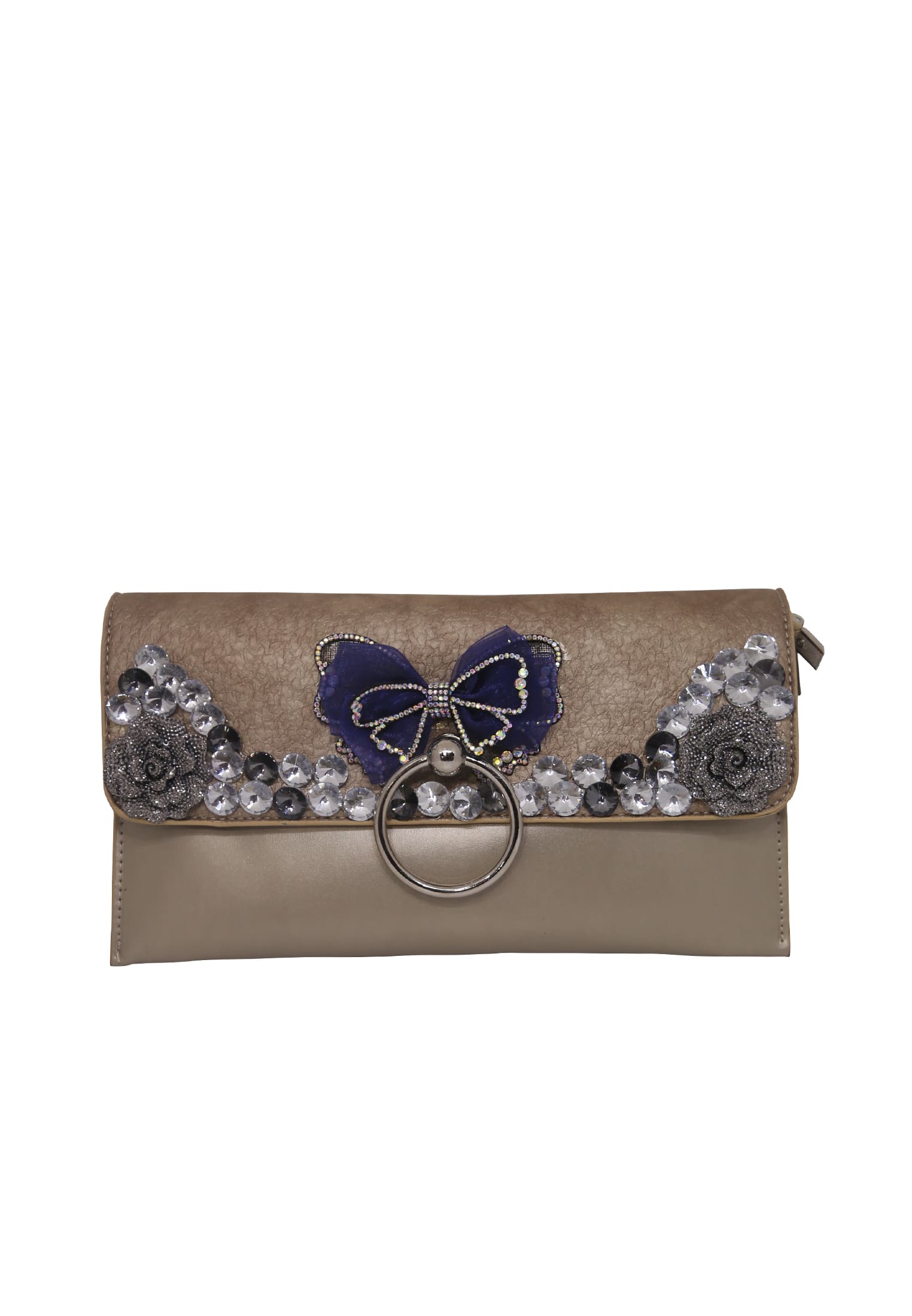 China Leather Golden Party Purse