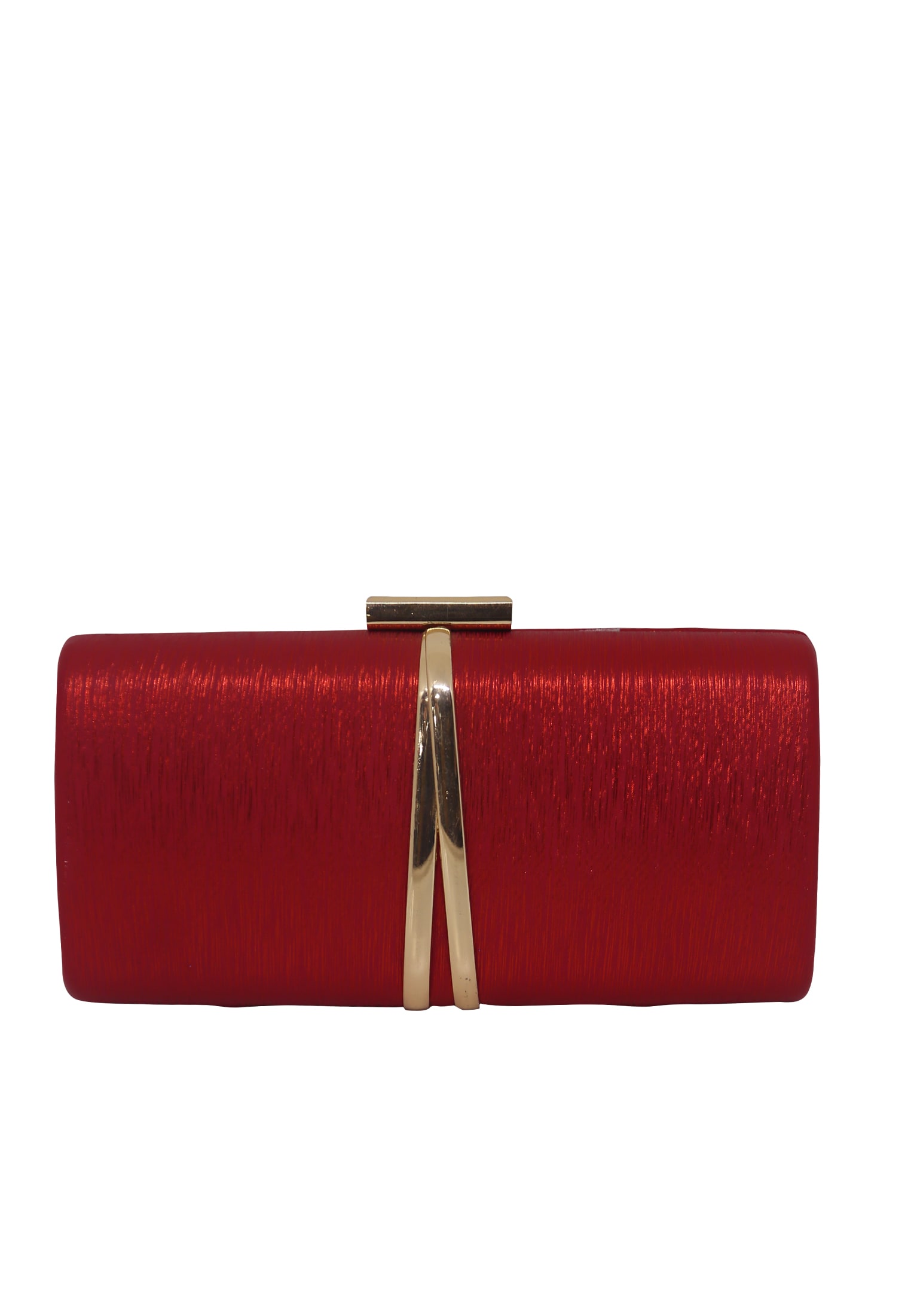 Glassy Leather Maroon Party Purse