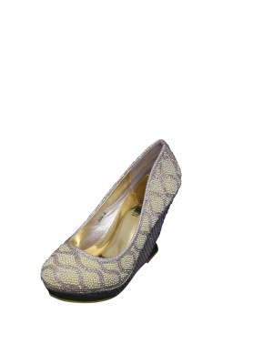 Golden color Balanced heel 