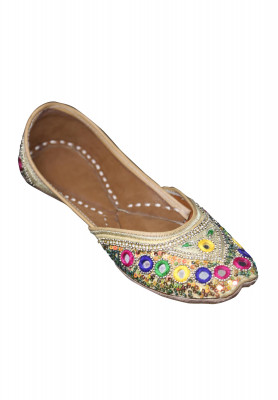 Multi Colored Nagra Shoe