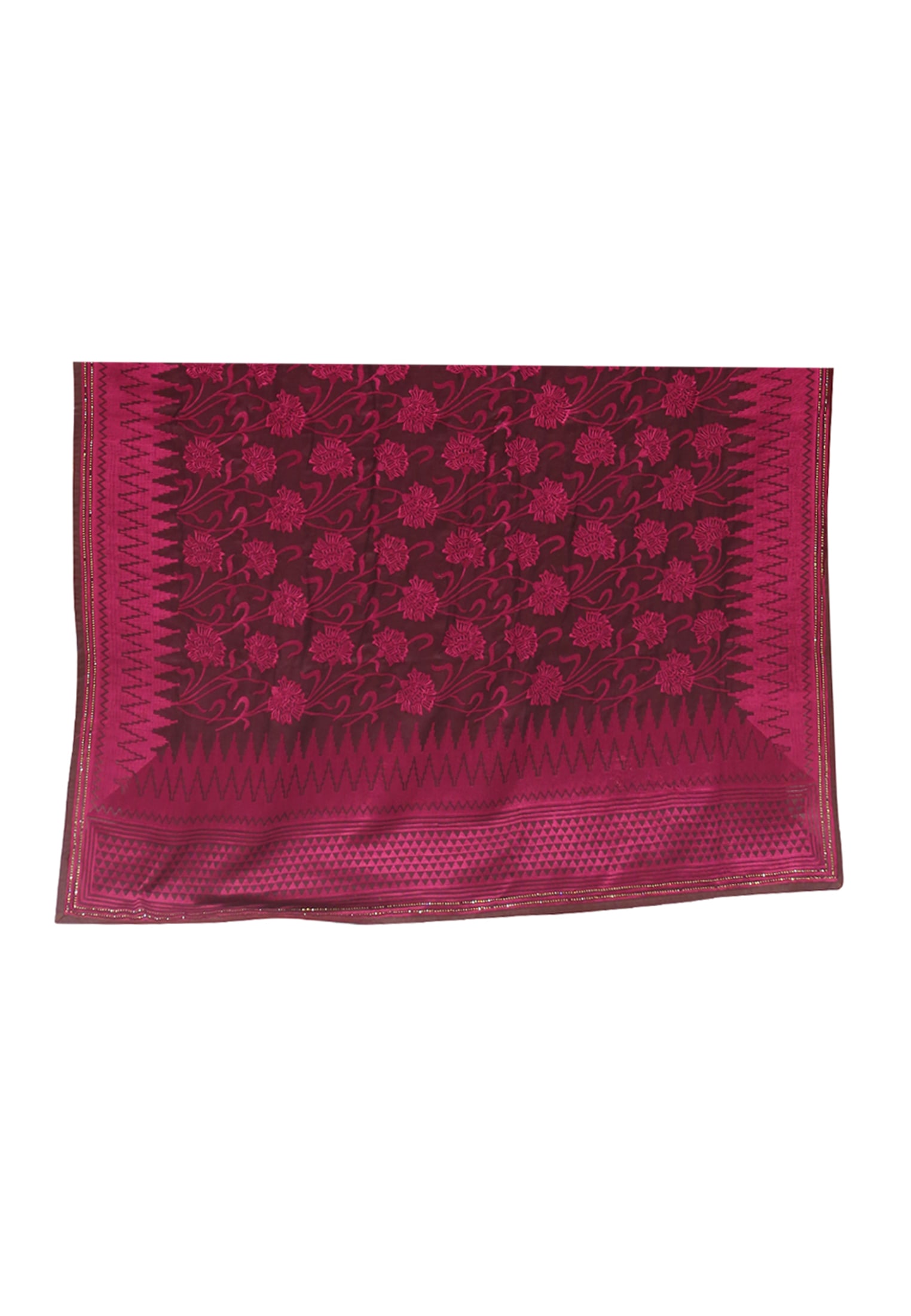 Indian Crep Silk Saree with Blouse