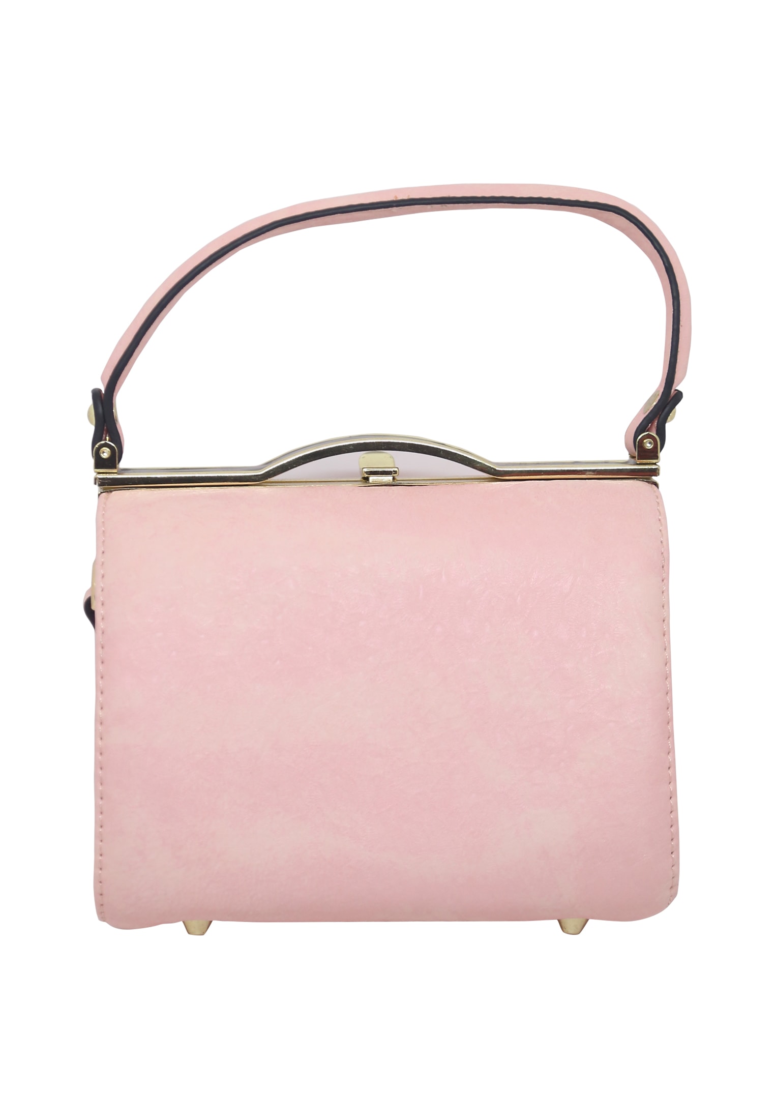 pink hand purse