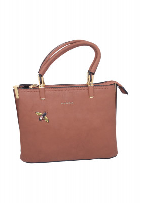 Chocolate Colored Ladies Handbag
