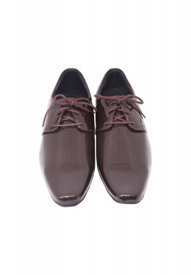 Chocolate Pattern Leather Gents Shoe