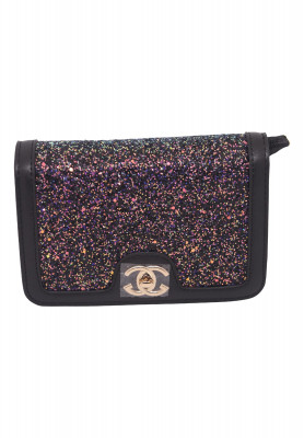 Glittering Artificial Leather Ladies Bag