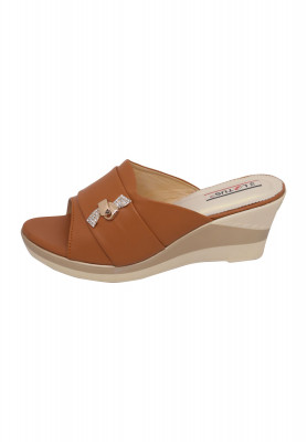 Brown Colored Party Box heel  