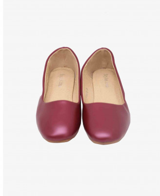 Maroon Colored Pump Shoe for Women