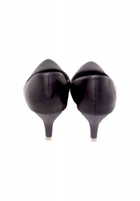 Black Semi Pencil heel  
