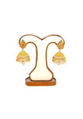 Gold Plated Small Earrning
