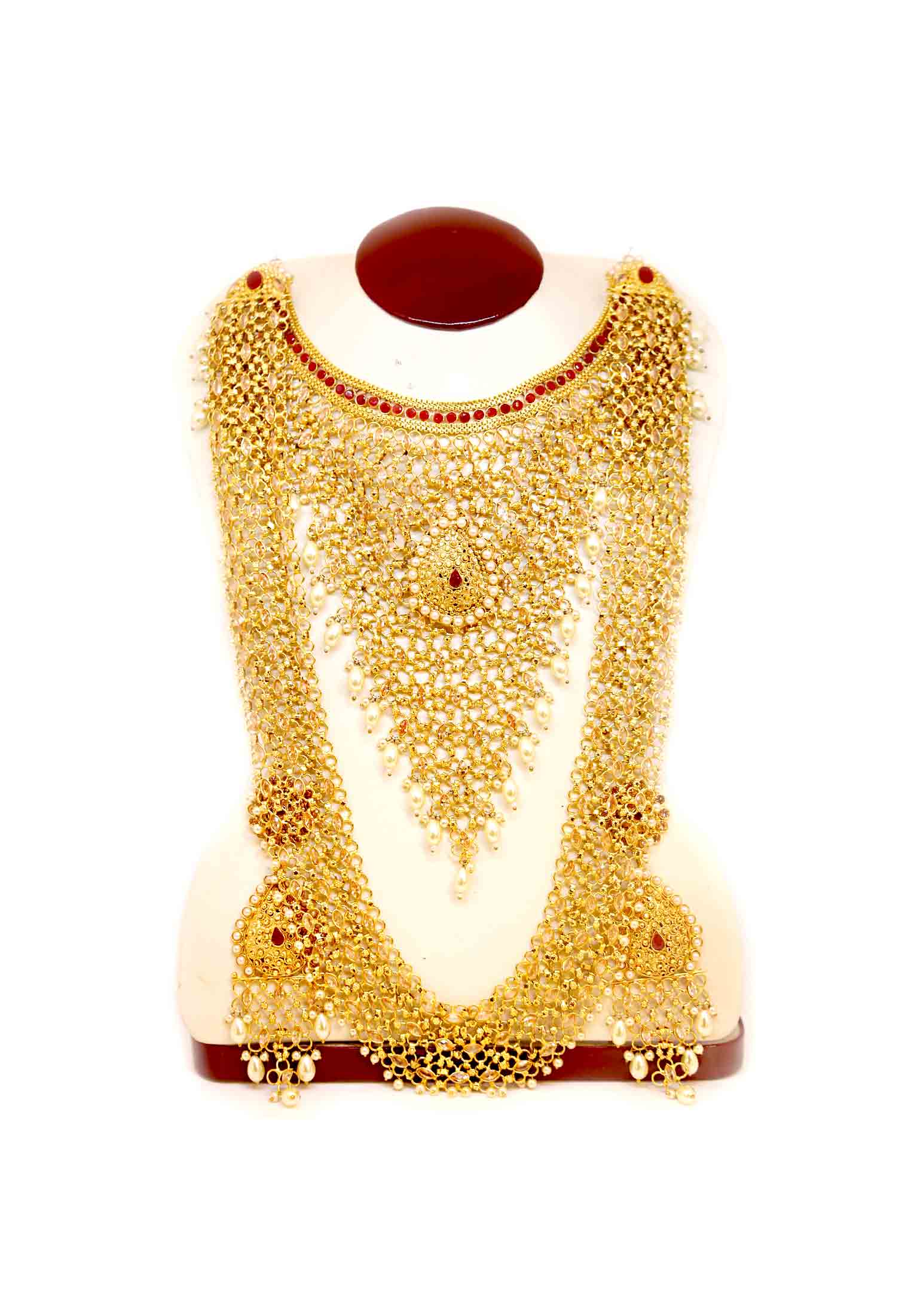 Gold Platted Weeding Jhar Set 