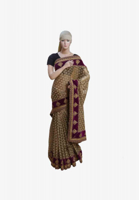 Indian stich silk with blouse 