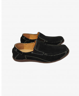 Black Pure leather Gents shoe  