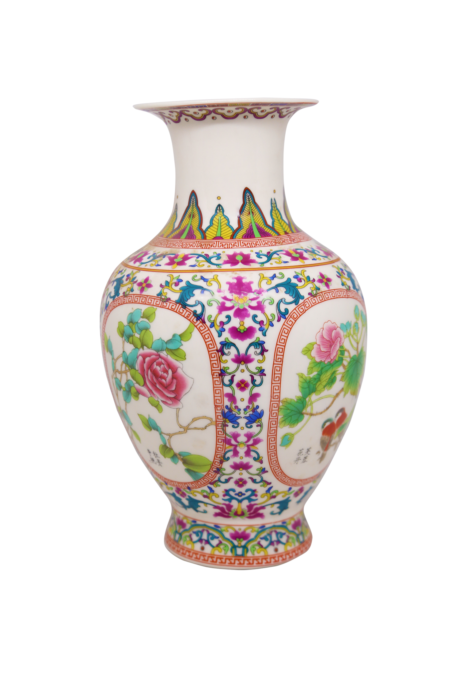 Bone Ceramic flower vase  