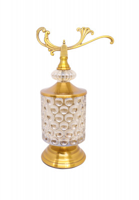 Golden Cristal Candle stand 
