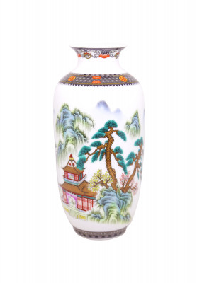Multi-color design Ceramic flower vase