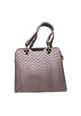 Silver artificial leather Party bag 