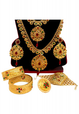 Unique Gold Plated Sita Haar Set 