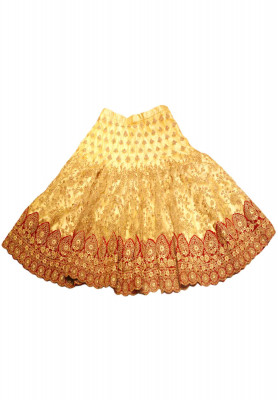 Golden Embroidery Indian Lehenga