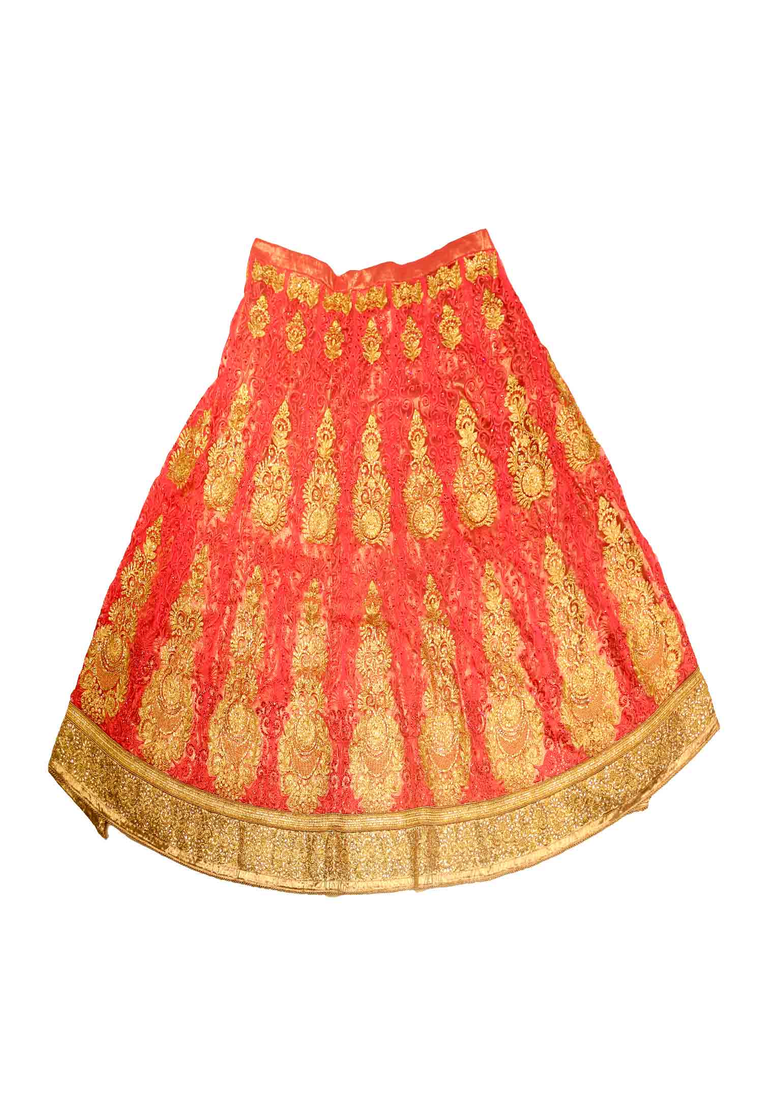 Misty Color Embroidery Stone Lehenga