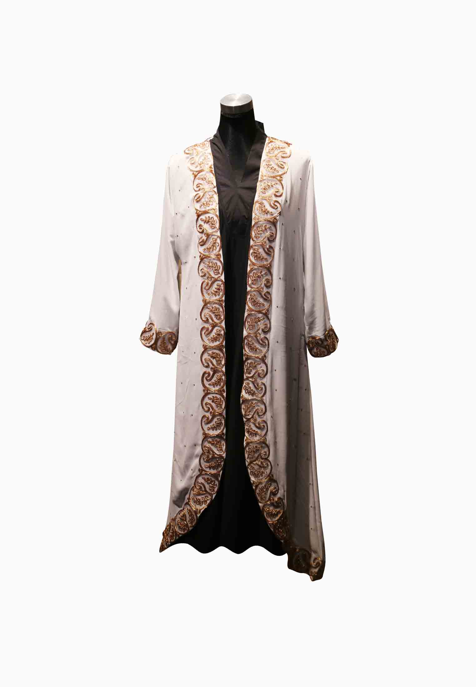 bridal cape with sleeves