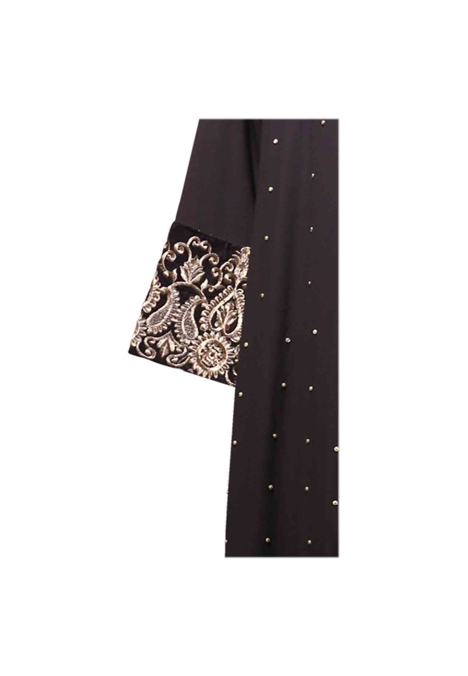 Diamond jorjet Bridal full sleeve cape  
