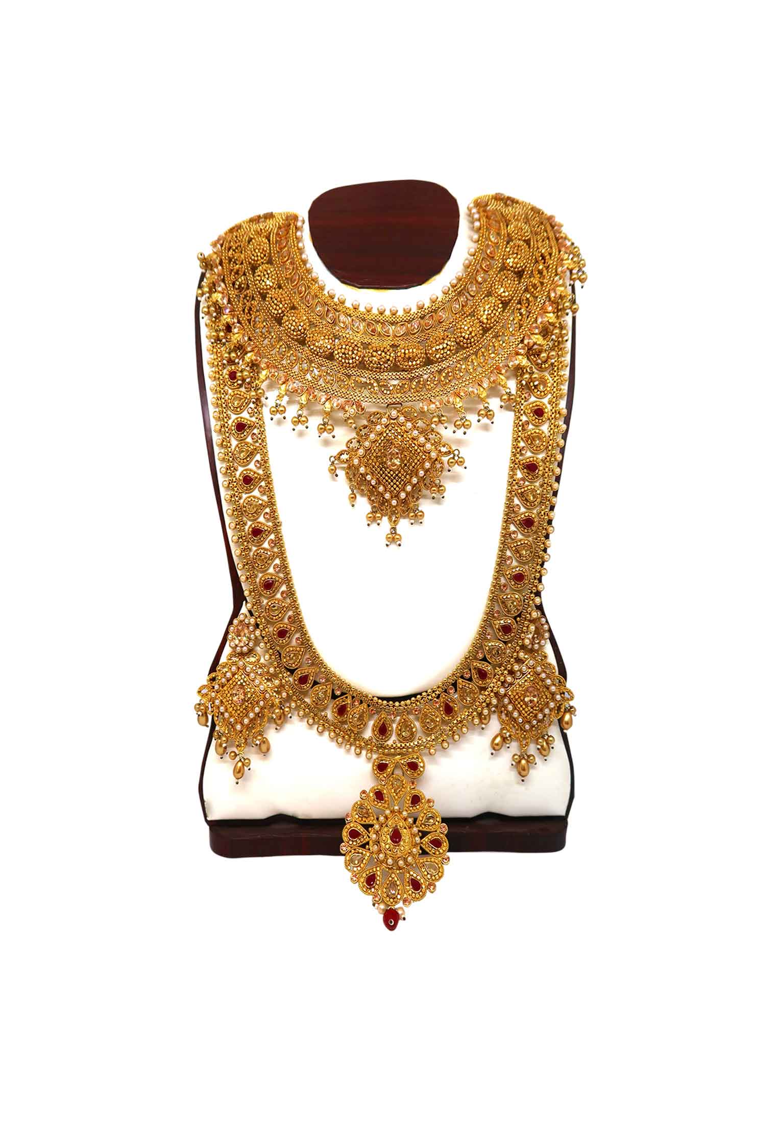 Dana work Sita har & necklace with ear ring