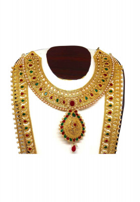 Sita har necklace with ear ring 