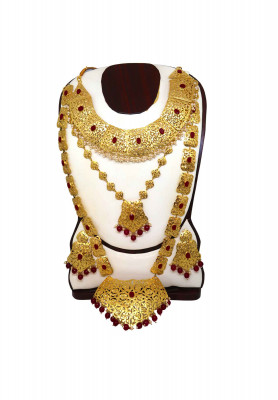 Sita har & necklace with ear ring