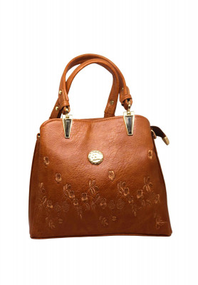 Artificial leather medium size Party bag