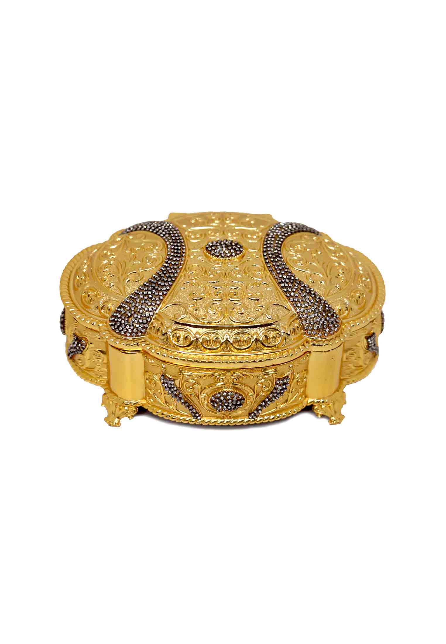 Oval design Ornaments box 