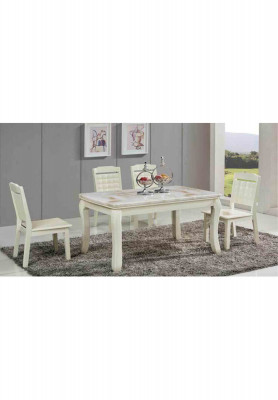 MARBLE DINING TABLE DM-501W