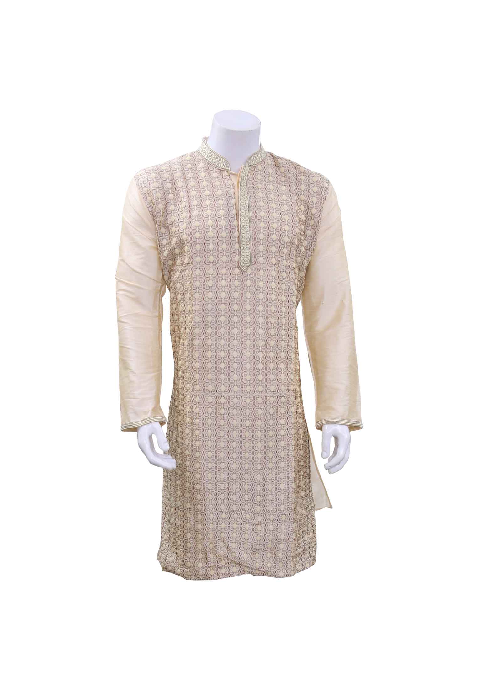 Golden Indian Dhupiyan Panjabi
