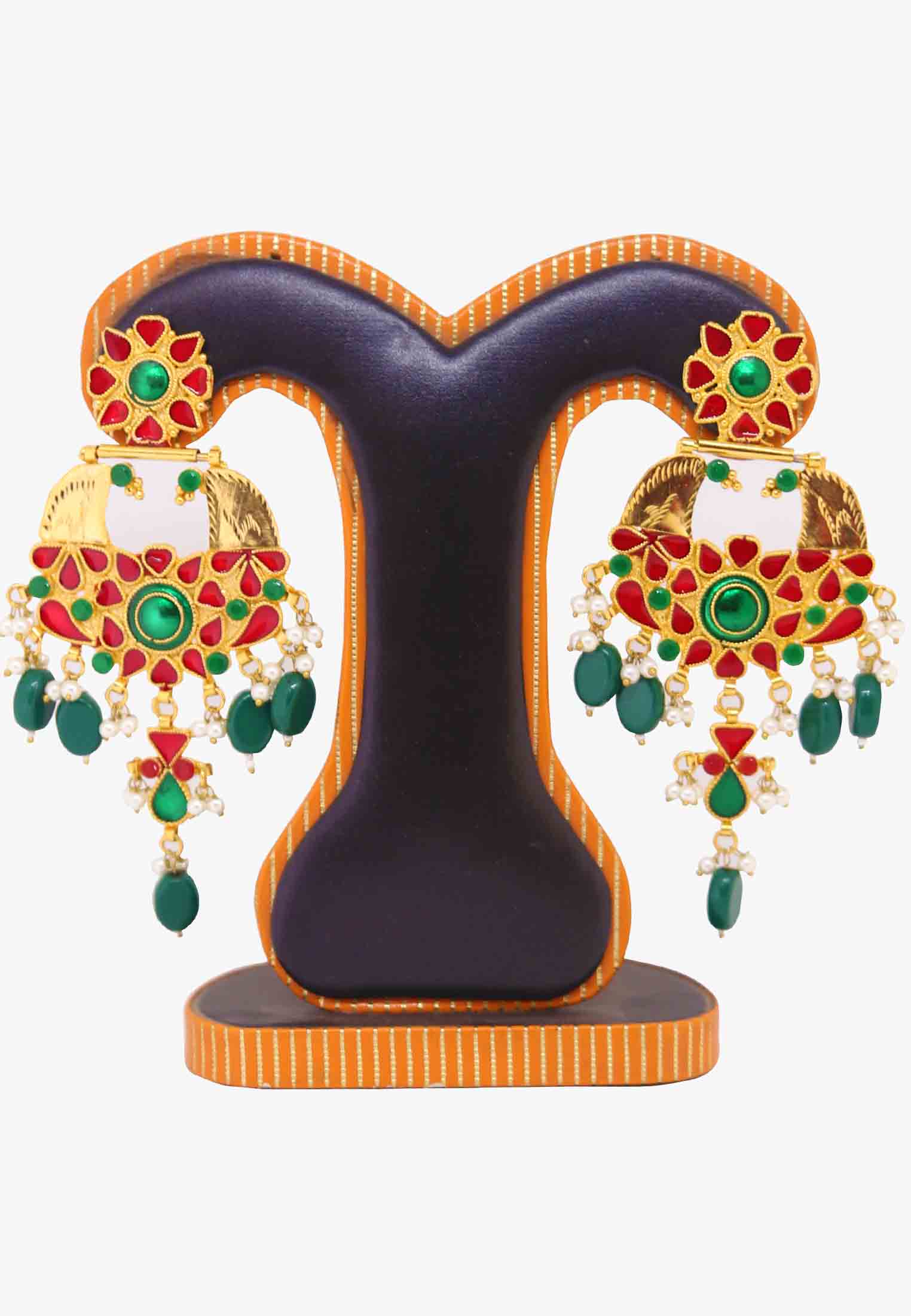 Medium Sized Gold Plated Earring
