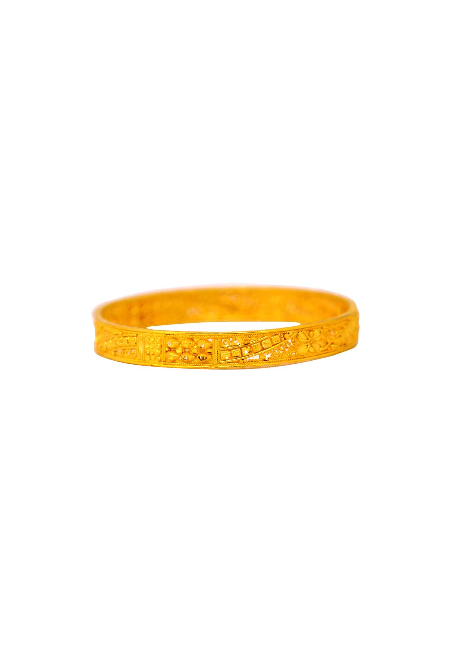 Gold Plated Round shape churi