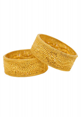 Gold Plated Thick Churi