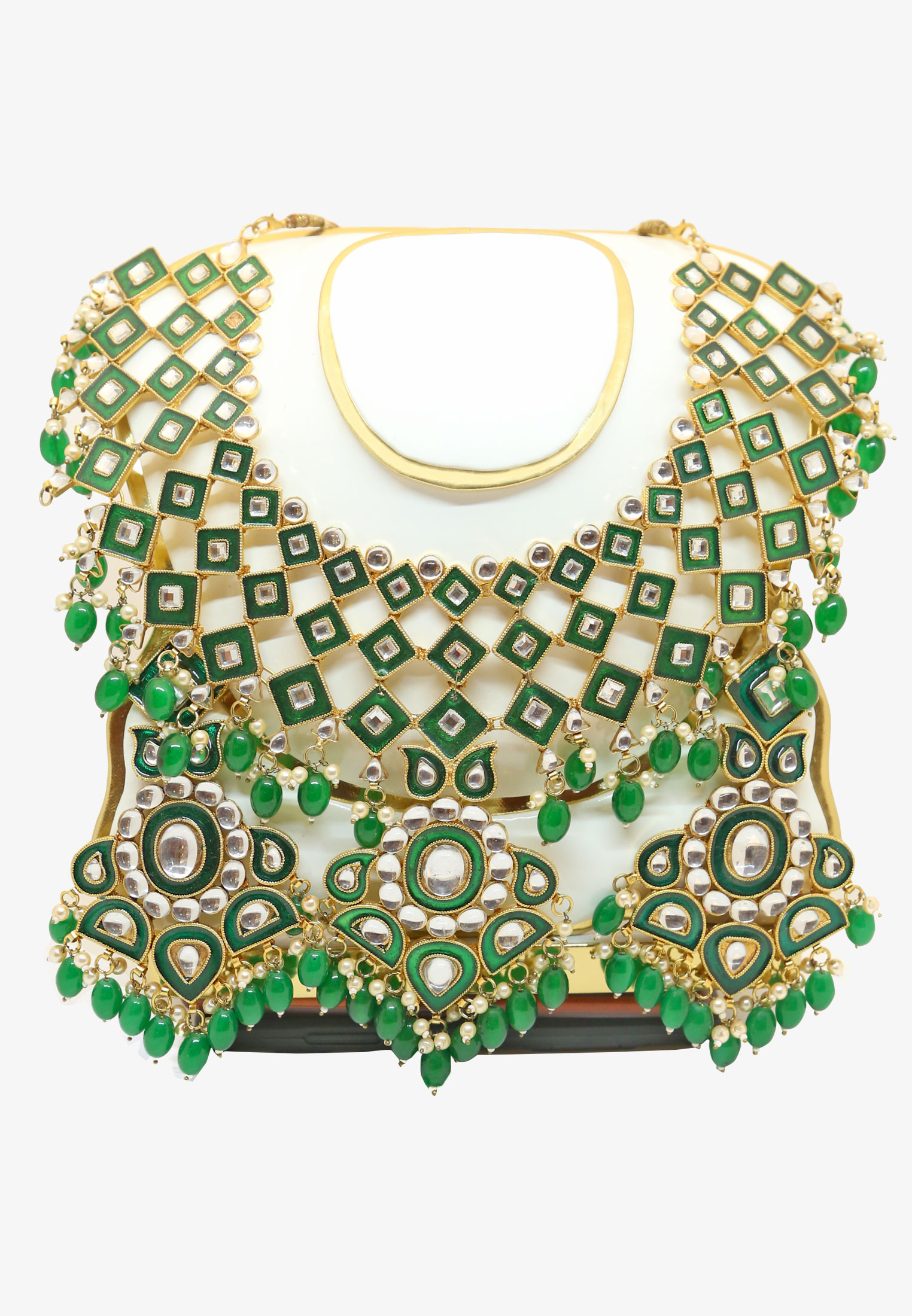 Jorwa Necklace Bridal Kundan 