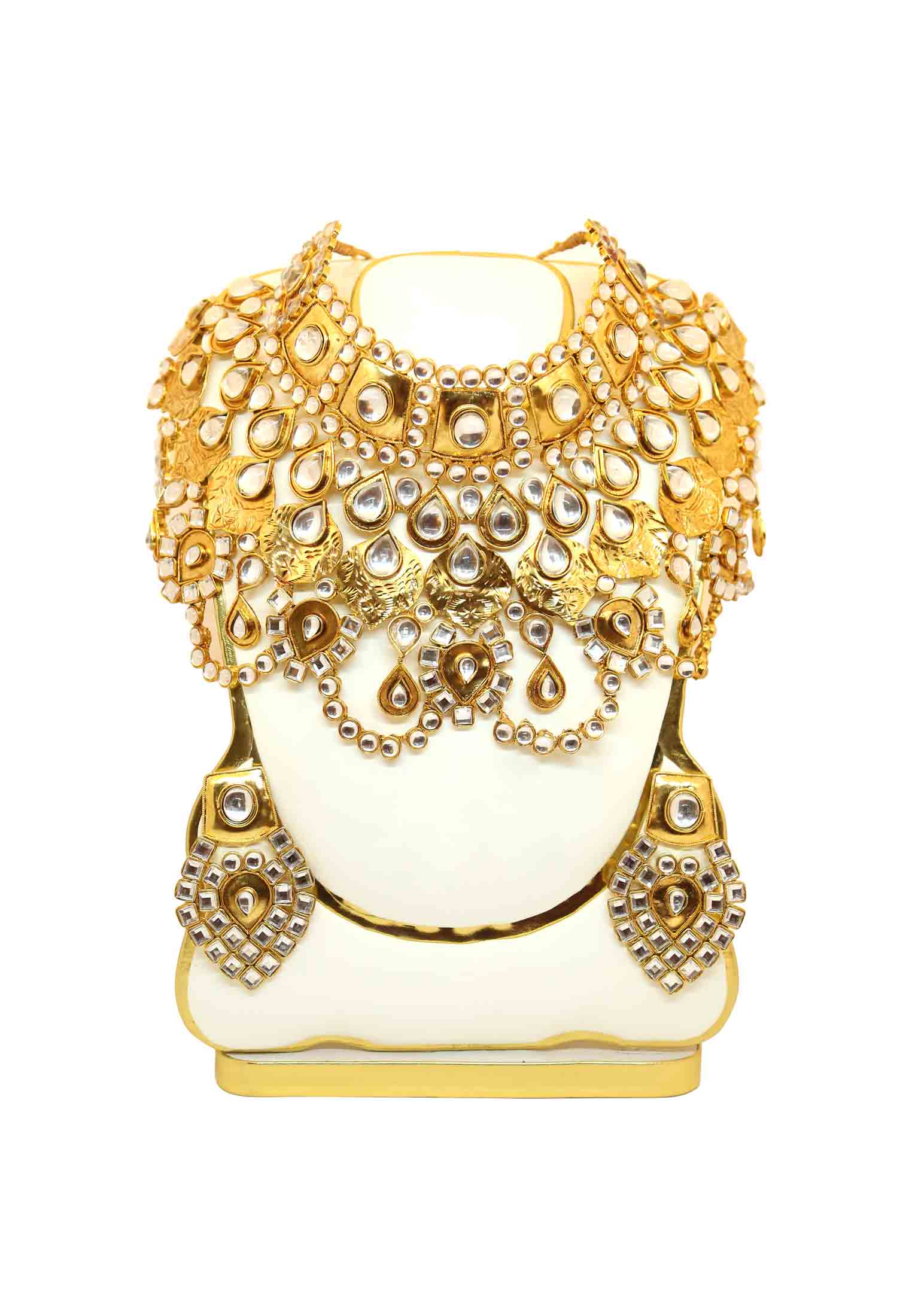 Big Gold plate Jorwa Kundon Set