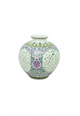 Multi Print Ceramic Flower vase