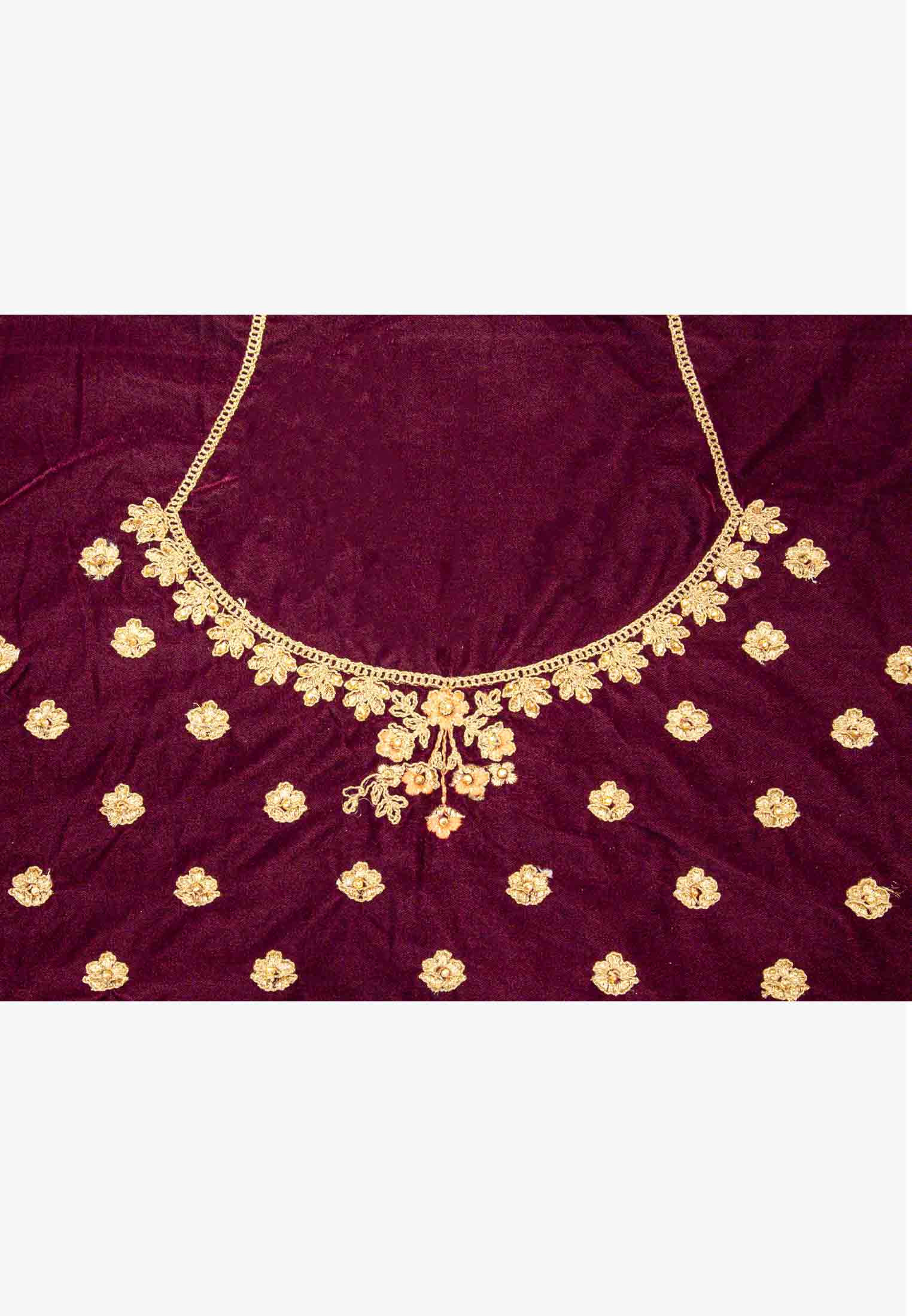 chocolate lehenga